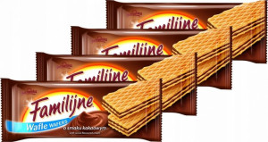Wafle Familijne kakaowy 720g