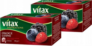 Herbata Vitax Inspirations owoce leśne 40szt x 2g