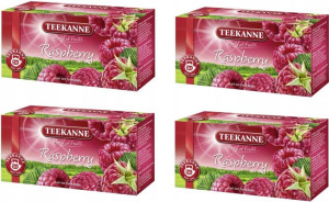 Herbata Teekanne Raspberry malina 20szt x 4