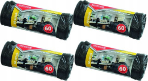 Worki na śmieci standard 60l 50szt