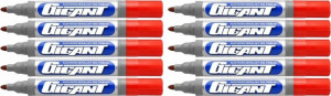 Marker do tablic suchościeraln Kamet CZERWONY x 10