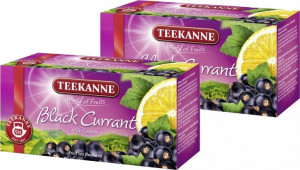 Herbata Teekanne czarna porzeczka z cytryną 40szt