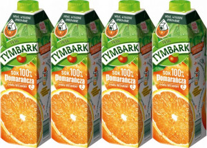 Sok pomarańczowy Tymbark karton 4l