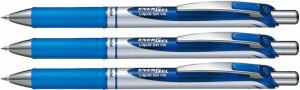 PENTEL BL77 EnerGel Długopis Żelowy Niebieski x3