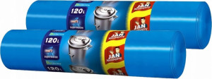 Jan Niezbędny Worki na śmieci supermocne 120L x2