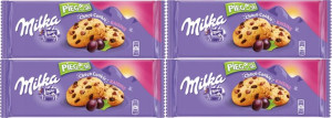 Milka Pieguski Choco Cookie z rodzynkami 135 g x 4