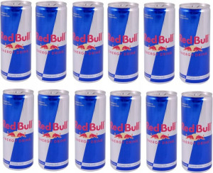 Red bull energy drink Napój Puszka 12 x 250 ML