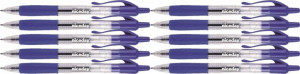 Pióro żelowe Niceday 0.7mm niebieski x10 zestaw