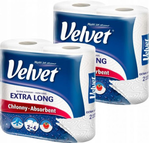 Ręcznik papierowy Velvet Extra Long 2-warstwowy