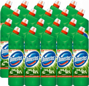 Płyn czyszczenie toalet Domestos leśny 750 ml x 20