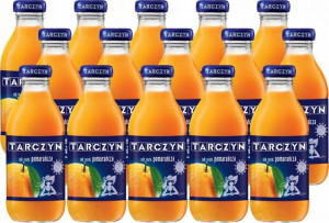 Tarczyn Sok pomarańczowy 100% 300 ml x 15