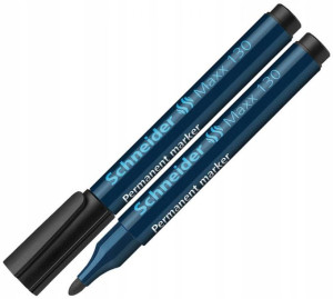 Marker Schneider 130 1-3mm czarny 10szt