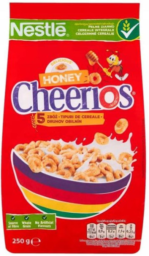Płatki śniadaniowe Nestle Cheerios Honey 250g