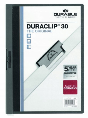 Durable Skoroszyt zaciskowy Duraclip Original 30