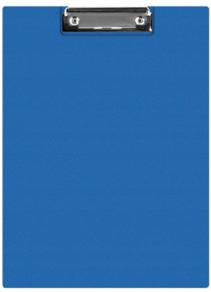 Clipboard teczka PVC A5 niebieski podkład