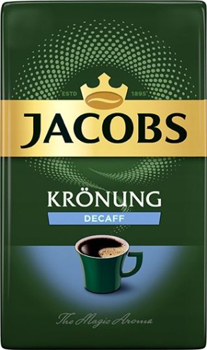 Kawa Jacobs Kronung Decaff bez kofeiny 250g