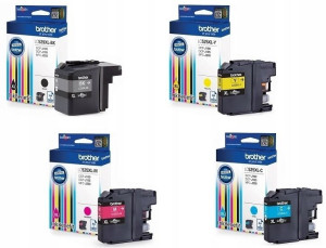 4x Tusz Brother Dcp-j100 Dcp-j105 Dcp-j200 Lc529xl