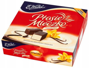 Ptasie Mleczko Waniliowe czekolada deserowa 360 g