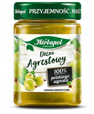 HERBAPOL Dżem Agrestowy 280g