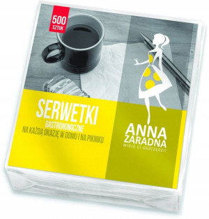 Serwetki gastronomiczne Anna Zaradna 15x15cm