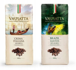 Zestaw Vaspiatta Brazil Santos + Crema Italiana