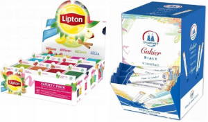 Cukier biały + Herbata Lipton mix Zestaw