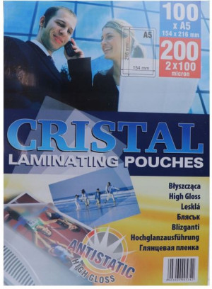 Folie Laminacyjne Samoprzyleplne A5 154 X 216 Mm