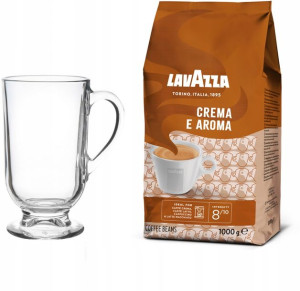 Kawa ziarnista Lavazza Crema Aroma 1kg + kubek