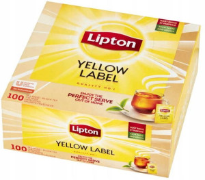 Herbata LIPTON Yellow Label (100 kopert fol.) czar