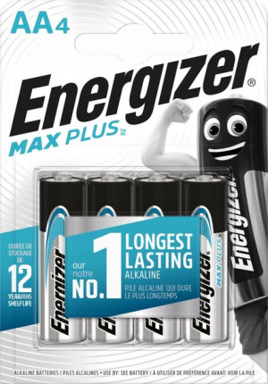 4 X Bateria Alk. Energizer Max Plus Lr6 R6 Aa 1,5v