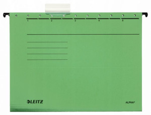 Teczka zawieszana Leitz A4 348x260mm 230g/m2 ziel