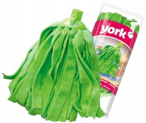 York Mop Z Mikrofibry Paskowy - Zapas Super