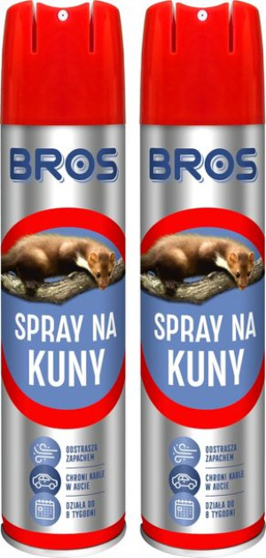 Spray Na Kuny Odstraszacz Kun Środek Bros X 2 Szt