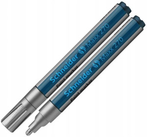 SCHNEIDER Marker olejowy 270, srebrny