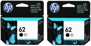 2x TUSZ HP 62 do ENVY 5540 5640 5642 czarny