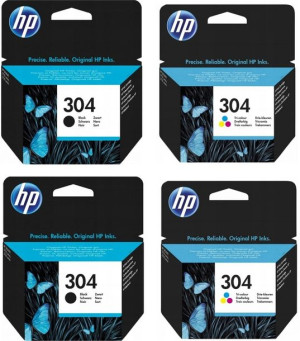 4 HP 304 TUSZ 2630 2620 3720 3732 drukarki DeskJet