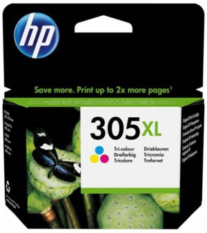 Oryginalny kolorowy tusz atrament HP 305XL 3YM63AE