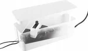 Organizer do kabli LogiLink Cable Box biały