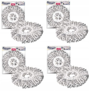 4x zapas końcówka do mop obrotowy SPEED MAX York