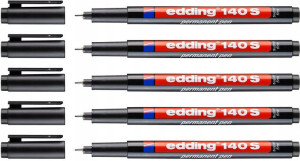 Marker do folii foliopis EDDING 140S 0,3 CZARNY x5