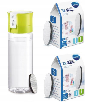Butelka Filtrująca Wodę Brita 0.6l 7 Filtr Wkłady