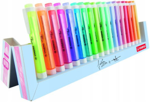 Zakreślacz STABILO swing cool+ Pastel deskset 18sz