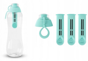 Butelka filtrująca DAFI 0.5L + komplet filtrów