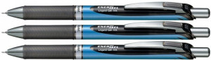 Pióro kulkowe cienkopis Pentel EnerGel 0,5 mm x 3