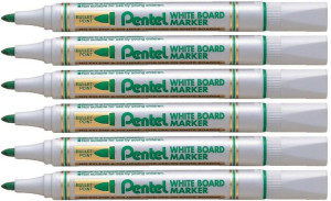 Marker Pentel Mw85 Tablic Suchościeralnych Zielony