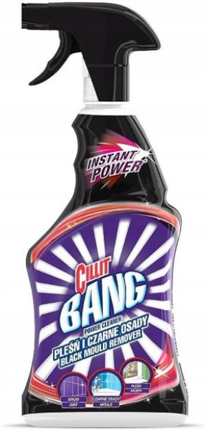 Cilit Bang Pleśń i czarne osady spray 750ml