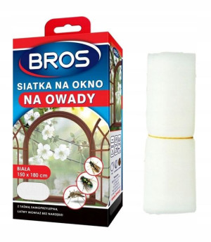 Siatka na okno Bros 150x180cm biały