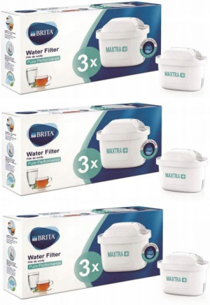 WKŁAD FILTR BRITA MAXTRA PLUS Pure Performance x9