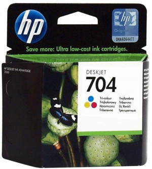 ORYGINALNY Tusz HP 704 Kolor CN693AE