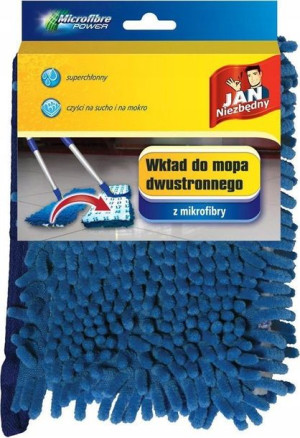 Jan Niezbędny Wkład Mopa Dwustronnego z mikrofibry